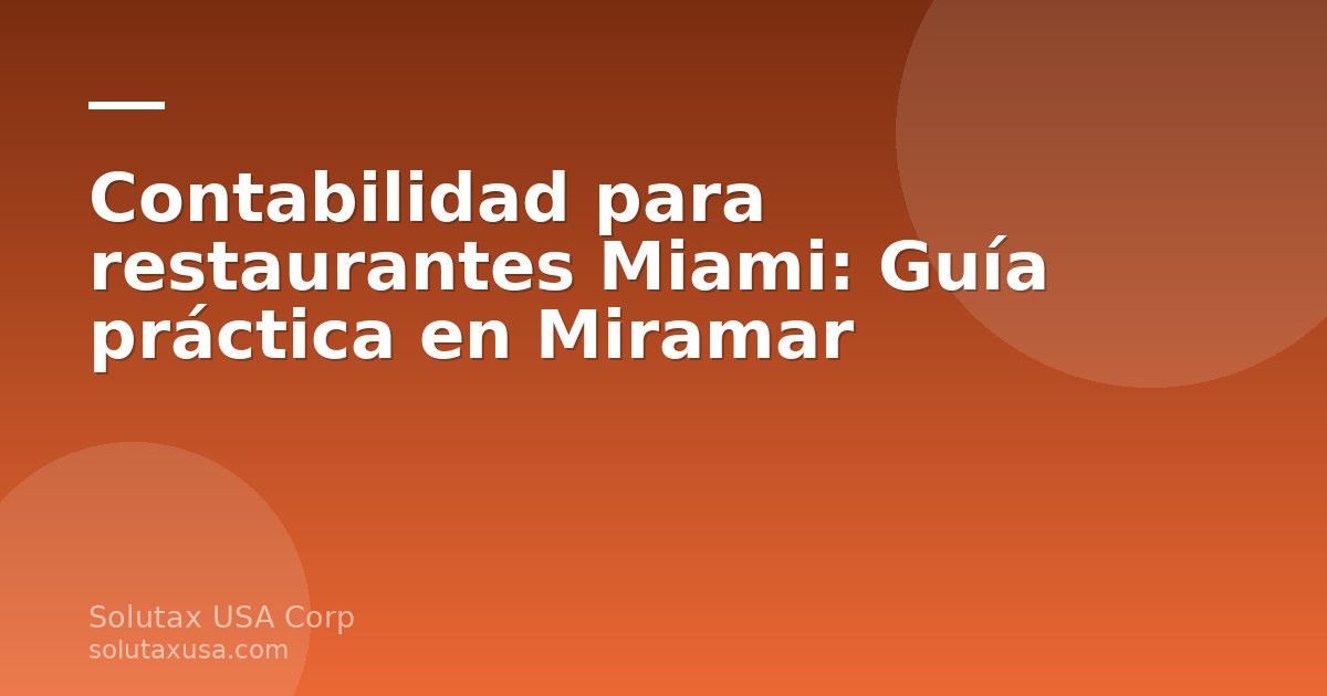 Contabilidad para restaurantes en Miami con computadora y documentos financieros sobre escritorio