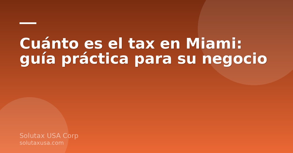 Dueño de negocio en Miami revisando la factura y el impuesto de ventas de Florida