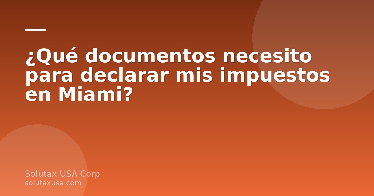 Carpetas con documentos, calculadora y computadora listos para declarar los impuestos de un negocio en Miami