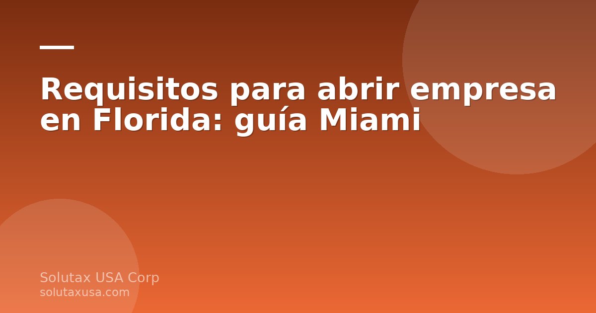 Emprendedores hispanohablantes revisando documentos para abrir una empresa en Florida desde Miami.
