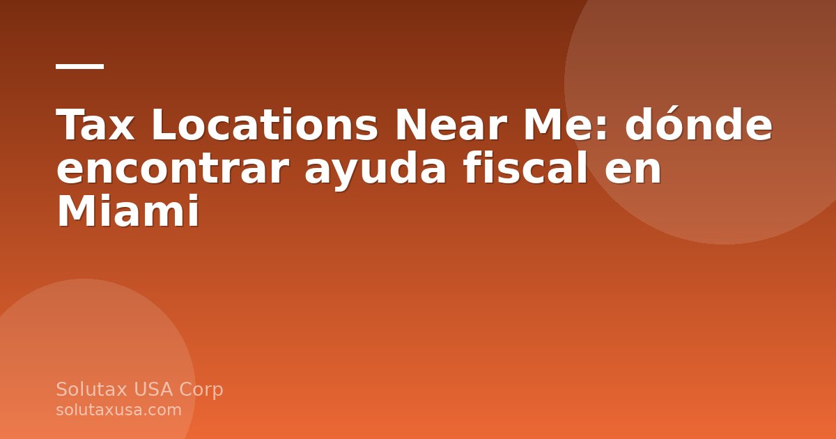 Oficina de servicios fiscales en Miami atendiendo a dueños de pymes hispanas